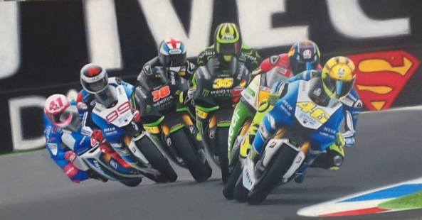 Click the photo to visit Moto GP Paintings 